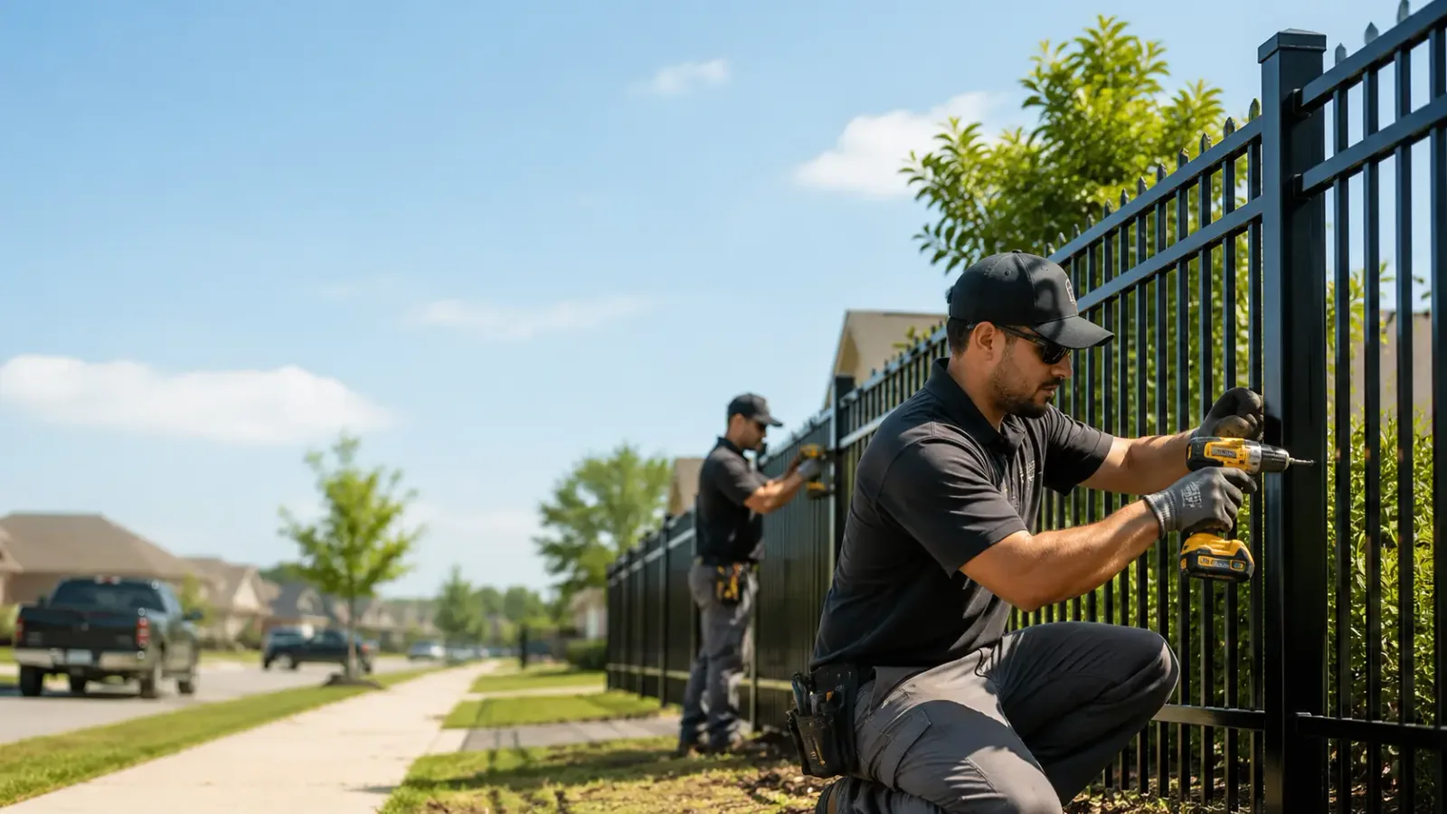Metal Fence Installation in Stuttgart, AR